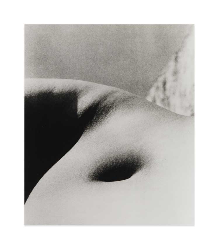 Bill Brandt, Nude, East Sussex Coast, 1979. Gelatin silver print, Marlborough Gallery, © Bill Brandt / Bill Brandt Archive Ltd. Image © Marlborough Gallery, New York.