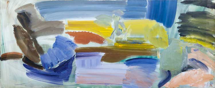 Ivon Hitchens, Sussex River, near Midhurst, 1965. Oil on canvas. Pallant House Gallery, Hussey Bequest. © The Estate of Ivon Hitchens. All rights reserved, DACS 2022.