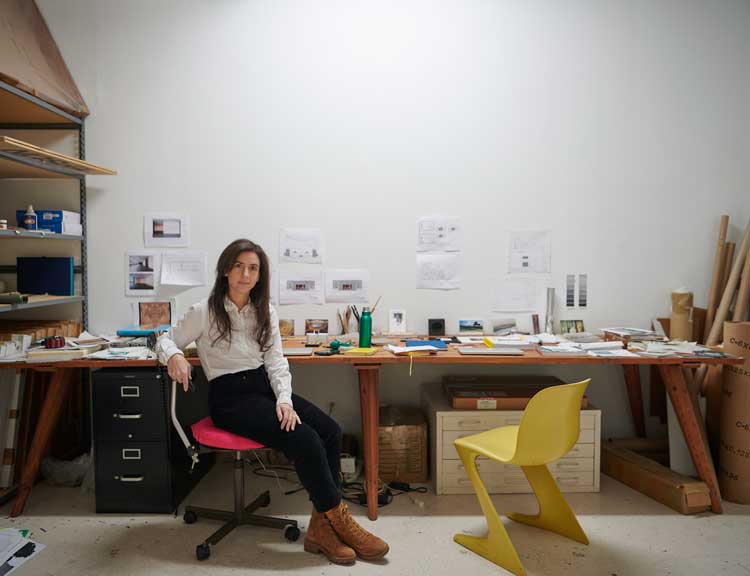 Portrait of Amie Siegel. Photo: Jason Schmidt. © Jason Schmidt. Courtesy of the artist and Thomas Dane Gallery.