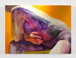 Joan Semmel, Red Hand, 2019. Oil on canvas, 48 x 60 in (121.92 x 152.4 cm). © 2022 Joan Semmel / Artists Rights Society (ARS), New York.