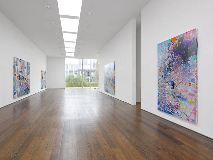 Installation view, Sarah Sze, Victoria Miro Gallery II, London, 12 October–6 November 2021. © Sarah Sze, Courtesy the artist and Victoria Miro.