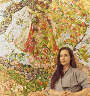 Shahzia Sikander. Photo: Andrea Rossetti.