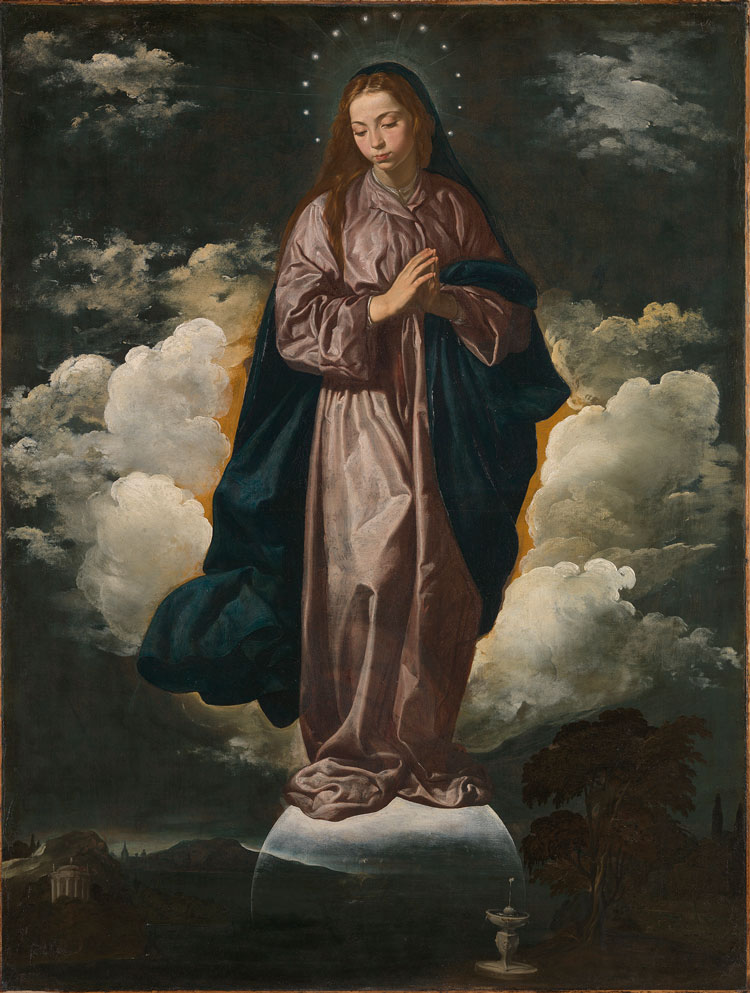 Diego Velázquez, The Immaculate Conception, 1618-19. Oil on canvas, 135 x 101.6 cm. © The National Gallery, London.