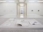 Robert Smithson: Hypothetical Islands, installation view, Marian Goodman Gallery, London. Photo: Lewis Ronald.