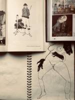 Ilona Szalay. Studio Sketch Collages.  © the artist.