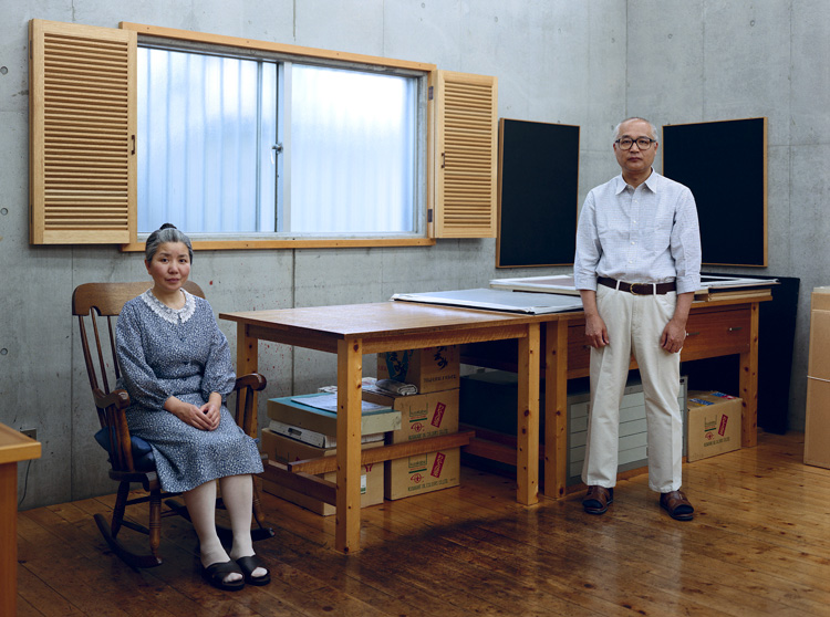Thomas Struth. Kyoto and Tomoharu Murakami, Tokyo 1991. Inkjet print, 151 x 187 cm. © Thomas Struth.