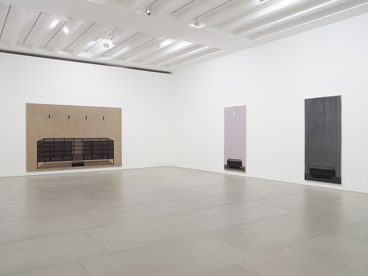 Michael Simpson, New Paintings, 2019. Installation view, Blain|Southern London. Photo: Peter Mallet.