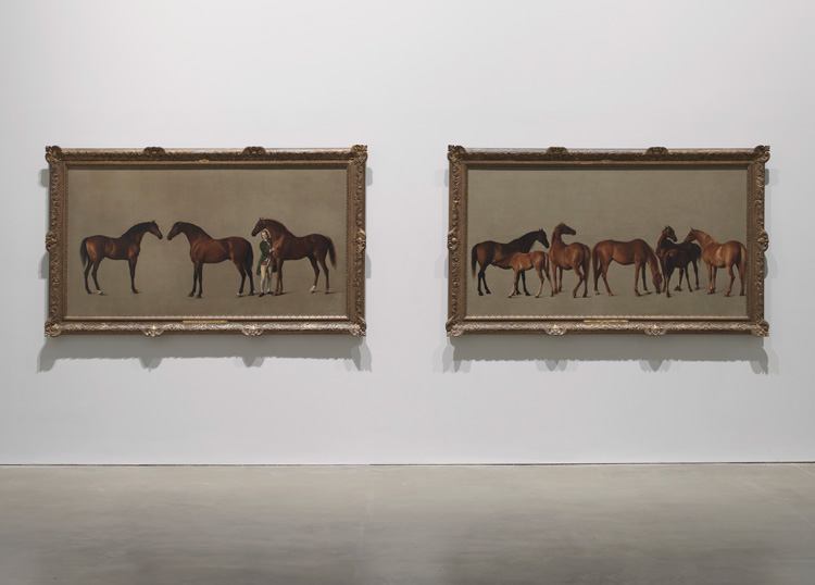 Installation view, George Stubbs: All Done from Nature, MK Gallery, Milton Keynes, 12 October 2019 to 26 January 2020. Photo: Andy Keate.
