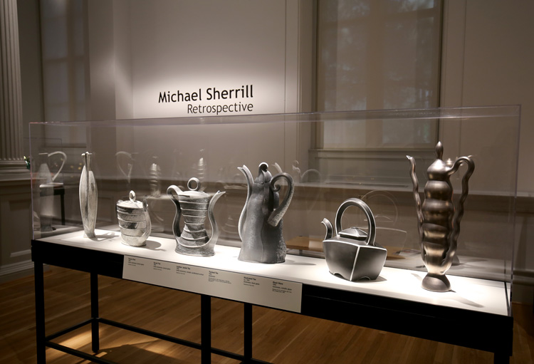 Michael Sherrill Retrospective, installation view, Renwick Gallery of the Smithsonian American Art Museum 2019. Photo: Libby Weiler.