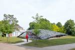 Serpentine Pavilion 2019, designed by Junya Ishigami, Serpentine Gallery, London © Junya Ishigami + Associates, Photo © 2019 Norbert Tukaj.