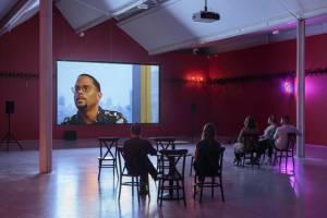 Patrick Staff: The Prince of Homburg, installation view, Dundee Contemporary Arts, 2019. Photo: Ruth Clark.