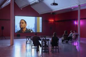 Patrick Staff: The Prince of Homburg, installation view, Dundee Contemporary Arts, 2019. Photo: Ruth Clark.