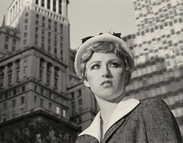 Cindy Sherman. Untitled Film Still #21, 1978. Gelatin silver print, 20.3 × 25.4 cm. Exhibition Print, courtesy the artist and Metro Pictures.