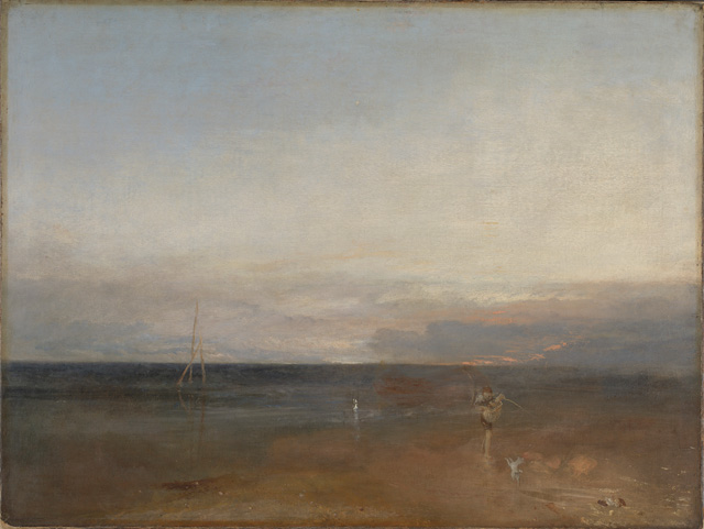 Joseph Mallord William Turner 1775 – 1851, The Evening Star, about 1830. Oil on canvas, 91.1 x 122.6 cm. Turner Bequest, 1856. © The National Gallery London.
