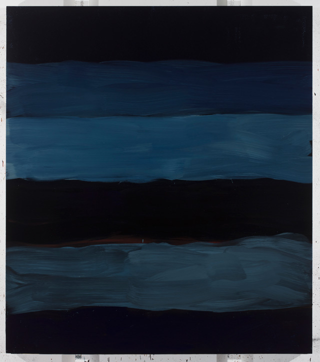 Sean Scully. Landline Pool, 2018. Oil on aluminium, 215.9 × 190.5 cm. Private collection. © Sean Scully. Photo: courtesy the artist.