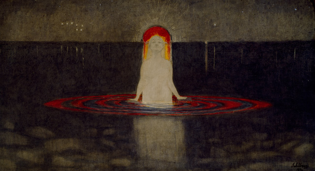 Harald Sohlberg. The Mermaid, 1896. Private collection.