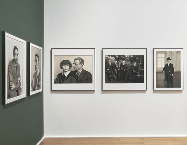 August Sander: Men Without Masks, gallery view, Hauser & Wirth, London, 18 May – 28 July 2018.