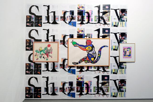 Niki de Saint Phalle, installation view, Shonky: The Aesthetics of Awkwardness. Photograph: Ruth Clark.