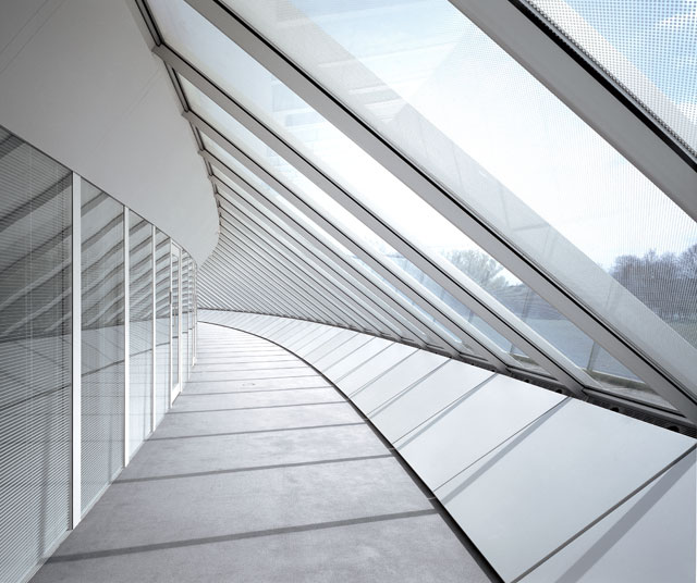 Sainsbury Centre Crescent Wing. Photograph: © Richard Davies.