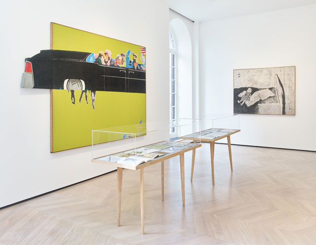 Source and Stimulus: Polke, Lichtenstein, Laing. Installation view, Lévy Gorvy, London, 6 March – 21 April 2018. Photograph: Stephen White.