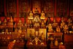 The Tibetan Buddhist Shrine Room from the Alice S. Kandell Collection. Gifts and promised gifts from the Alice S. Kandell Collection to the Arthur M. Sackler Gallery, Smithsonian Institution, Washington, DC. Photograph by Miguel Benavides