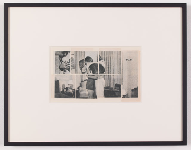 John Stezaker. End II (Photoroman), 1978. Collage, 6.22 x 10.31 in (15.8 x 26.2 cm). Courtesy of the artist and Petzel, New York.