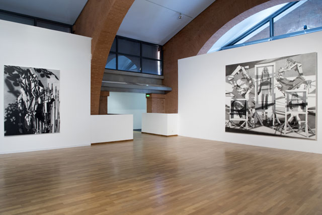 Avery Singer. Installation view. Courtesy of Kraupa Tuskany-Zeidler, Berlin; Gavin Brown’s Enterprise, New York. Photograph: Thomas Mueller.