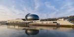 Jean Nouvel’s masterplan for this former Renault factory site placed shops, cafes and parks around the perimeter. Shigeru Ban’s design has woven them into the building itself. Photograph: Didier Boy de la Tour.