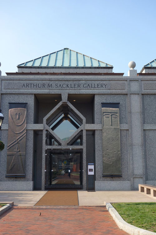 Arthur M. Sackler Gallery entrance.