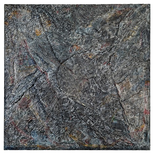 Peter Sacks. Kalahari, 6 x 6, 2012-2013. Mixed media. 72 x 72 in (182.9 x 182.9 cm). SACK-0015. Courtesy of the Artist and the Robert Miller Gallery.