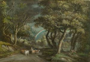 Paul Sandby (1731-1809). <em>The Rainbow</em>, c 1800. Nottingham City Museums and Galleries.
