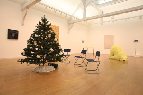Installation view. Collection Sandretto Re Rebaudengo: Have you seen me before? Whitechapel Gallery. Photograph: Geoff Caddick/PA.