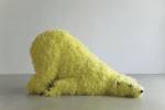 Paola Pivi. Have you seen me before?, 2008. Polyuretheane foam, feathers, plastic, wood and steel, 108 x 200 x 100 cm. Courtesy Collezione Sandretto Re Rebaudengo.