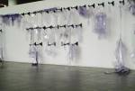 Laura Lima (Brazilian artist). <em>Novos Costumes</em>. Installation with 200 different pieces of plastic clothes.