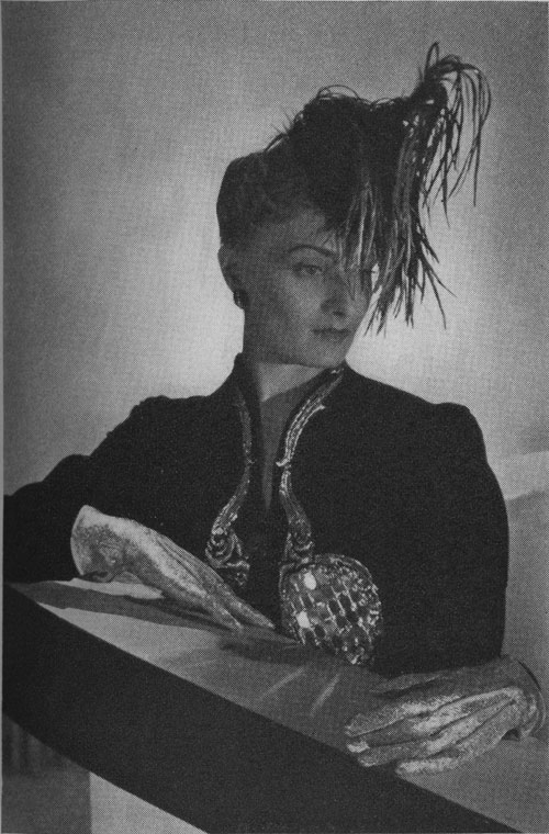 Elsa Schiaparelli, Vogue, 15 September 1938. Courtesy of The Metropolitan Museum of Art. Photograph by Horst,
Horst/Vogue;