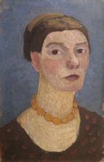 Paula Modersohn-Becker. Self-portrait. Copyright: © Rheinisches Bildarchiv, Koln.