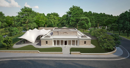 Rendering of Serpentine Sackler Gallery by  Zaha Hadid Architects  © Zaha Hadid Architects.