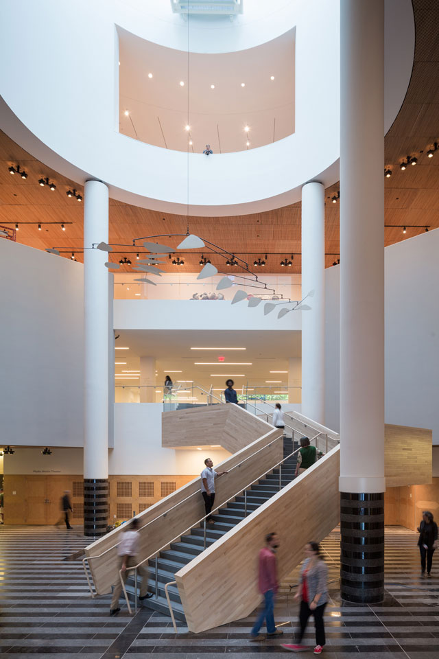 Alexander Calder’s Untitled (1963) on view in the Evelyn and Walter Haas, Jr. Atrium at the new SFMOMA. Photograph: © Iwan Baan, courtesy SFMOMA.