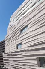 SFMOMA façade of Snøhetta expansion. Photograph: © Henrik Kam, courtesy SFMOMA.