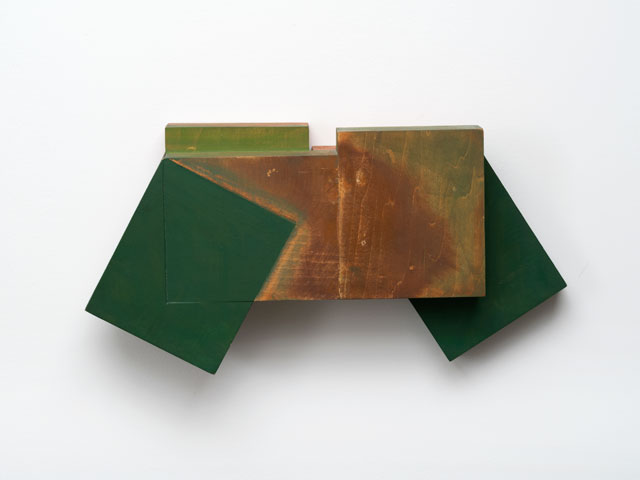 Joel Shapiro. Untitled, 1980. Wood and oil paint, 8 1/2 x 17 x 3 5/8 in (21.6 x 43.2 x 9.2 cm). © 2016 Joel Shapiro / Artists Rights Society (ARS), New York.