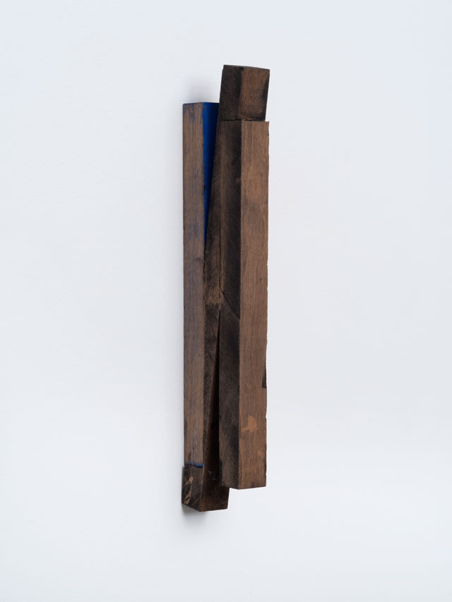 Joel Shapiro. Untitled, c1978-1980. Wood and paint, 11 3/4 x 1 1/16 x 2 1/2 in (29.8 x 2.7 x 6.4 cm). © 2016 Joel Shapiro / Artists Rights Society (ARS), New York.