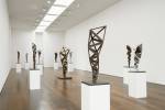 Conrad Shawcross. Inverted Spires and Descending Folds. Installation view. Courtesy the artist and Victoria Miro, London. © Conrad Shawcross.