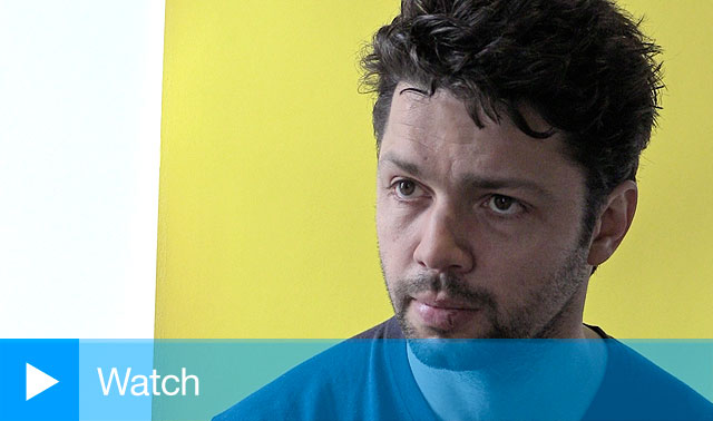 Conrad Shawcross in his London studio, 17 February 2016. Photograph: Martin Kennedy.