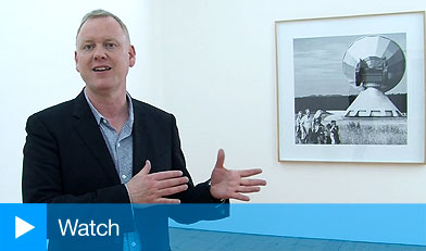 Gordon Shrigley shows us round the exhibition that is also his campaign room ‘Project for an unidentified political object’ at the IMT gallery.