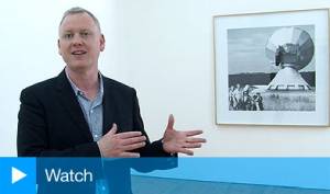 Gordon Shrigley shows us round the exhibition that is also his campaign room ‘Project for an unidentified political object’ at the IMT gallery.