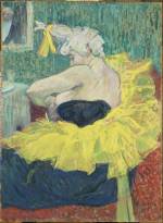 Henri de Toulouse-Lautrec 1864-1901. The Clowness Cha-U-Kao 1895. Essence on cardboard. Musée d’Orsay, Paris. © photo RMN - H. Lewandowski