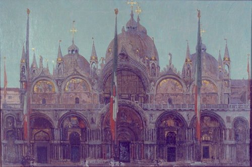 Walter Sickert. St Mark’s Venice, c.1896–7. Oil on canvas, 1005 x 1510 mm. British Council, © Estate of Walter R. Sickert. All rights reserved, DACS 2008.
