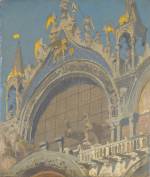 Walter Sickert. <em>The Horses of St Mark’s</em>, c. 1905–6. 502 x 422 mm. Birmingham Museums and Art Gallery, presented by Edward Evershed, 1945, © Estate of Walter R. Sickert. All rights reserved, DACS 2008.