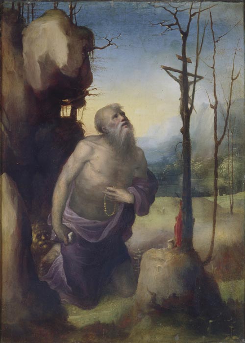 Domenico Beccafumi. <em>Saint Jerome</em>, 1520–1. © Galleria Doria Pamphilj, Rome