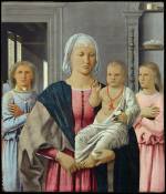 Piero della Francesca. <em>Madonna di Senigallia</em>, c1474. Oil on panel, 61 x 53.5 cm. Urbino, Galleria Nazionale delle Marche.